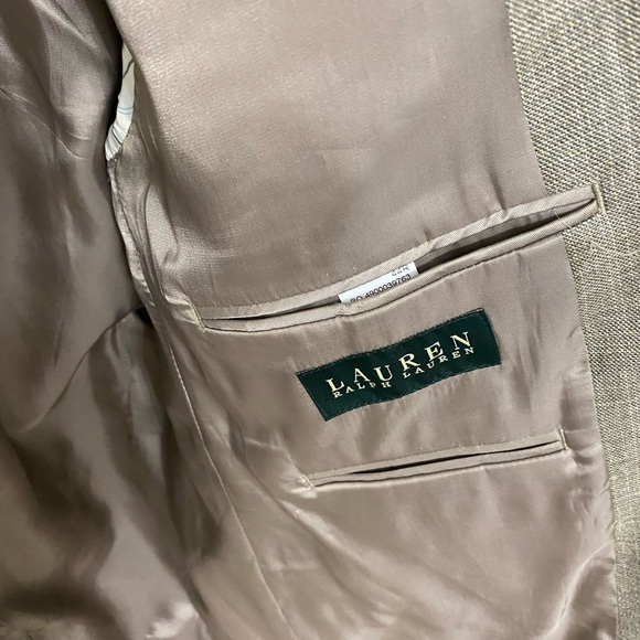 Lauren Ralph Lauren green tag mens wool blazer size 44R - Picture 5 of 7